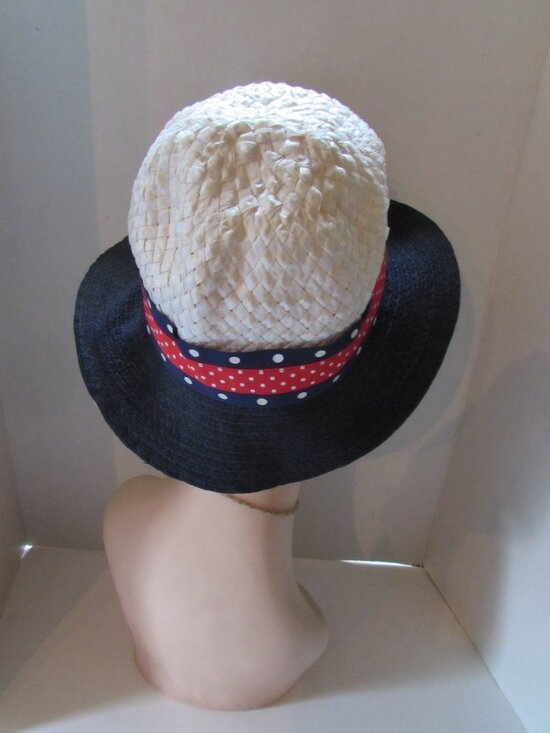 Vintage 1976 Era Patriotic Red White Blue Hat main image 11